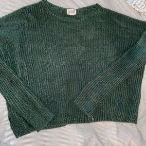 Thick Green Sweater